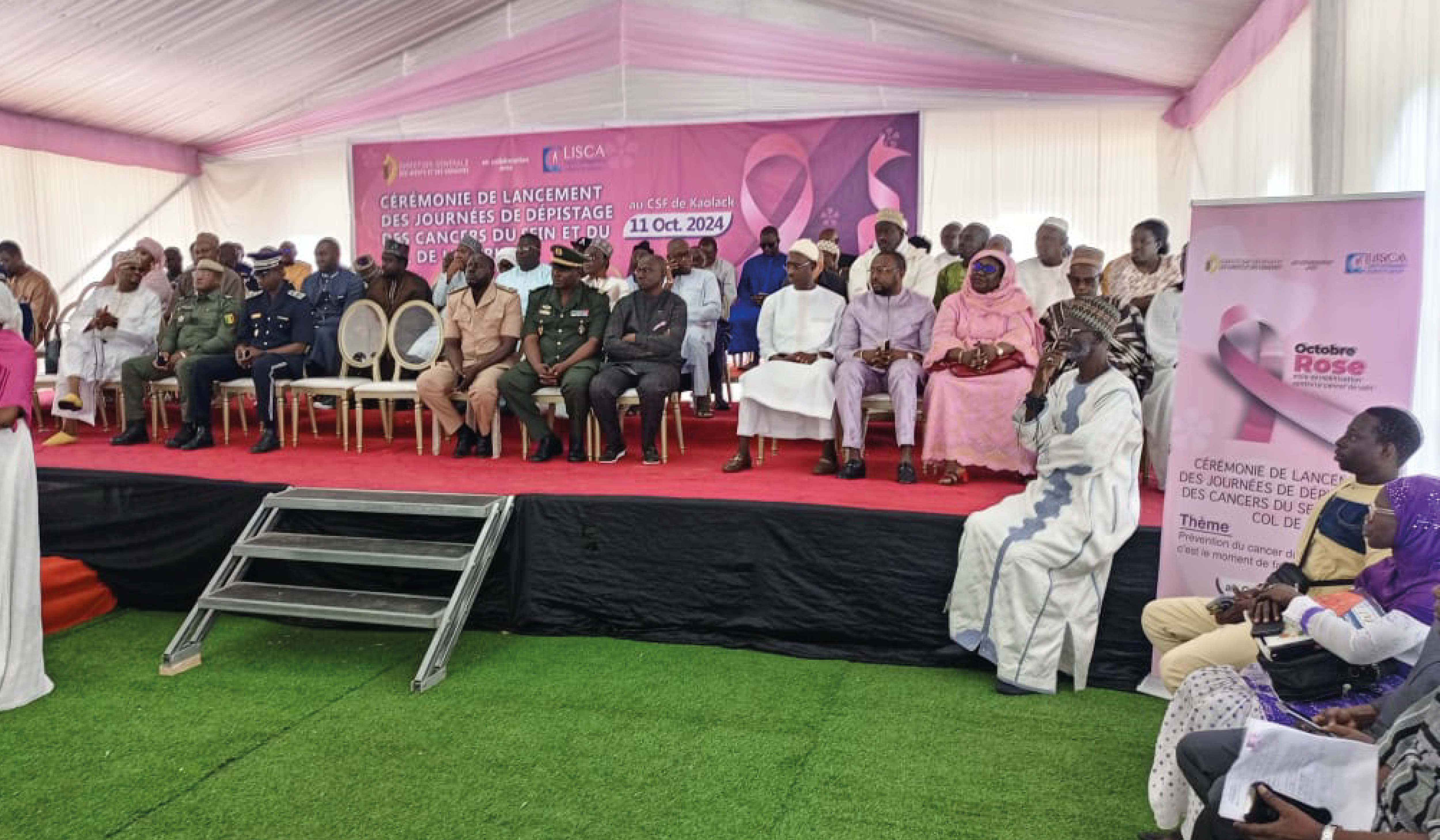 Lancement des journées de dépistage des cancers du sein et du col de l'utérus à Kaolack par la DGID